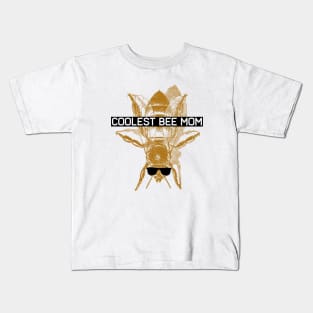 Coolest bee mom bee mama swaggy Kids T-Shirt